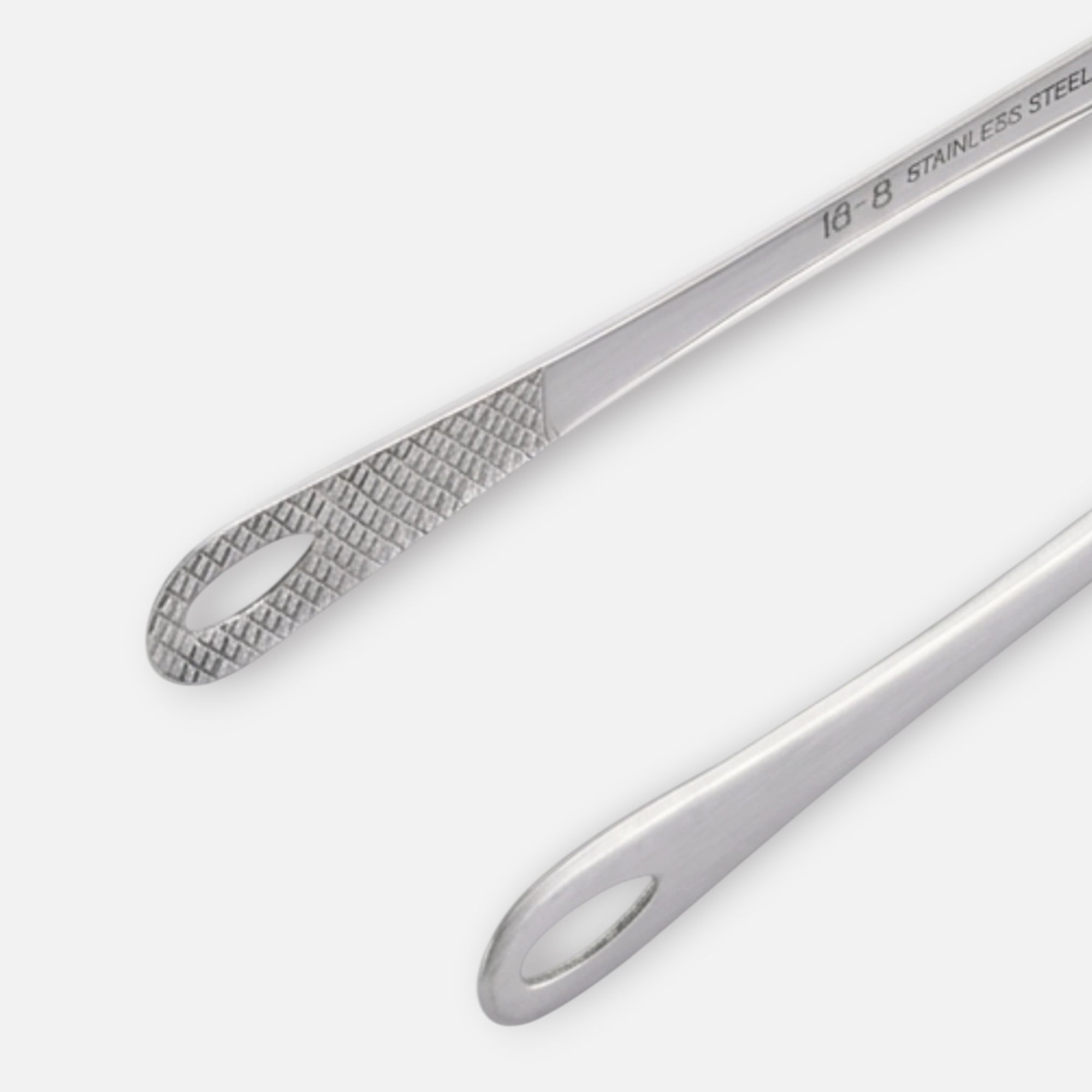 Shimomura Kihan Japanese Stainless Steel Simple Kitchen Tongs 15cm Non-Slip Grip