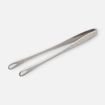 Shimomura Kihan Japanese Stainless Steel Simple Kitchen Tongs 24cm Non-Slip Grip