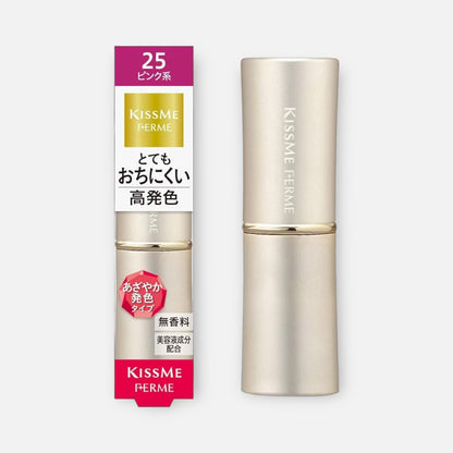 Kiss Me Ferme Proof Shiny Rouge Lip Color 3.8g (Various Shades)