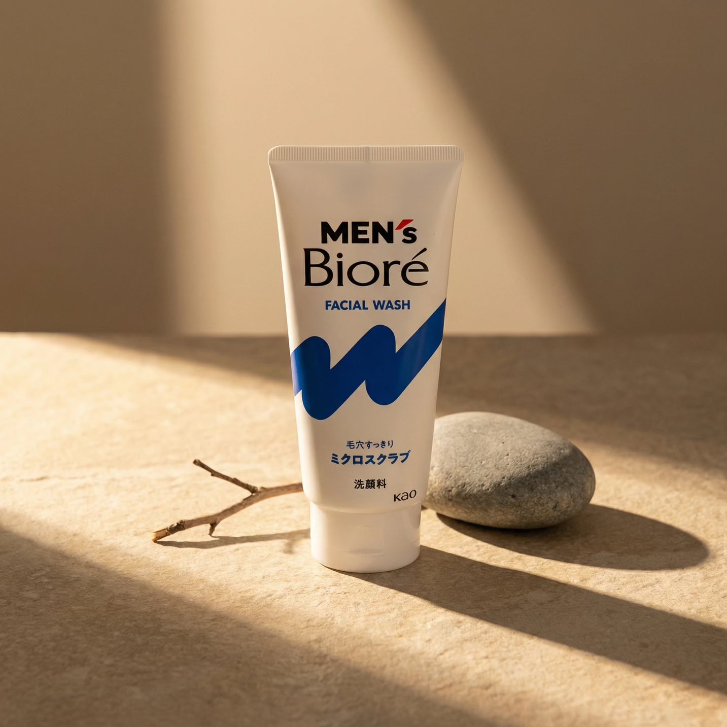 Biore Men's Micro Scrub Facial Cleanser 130g