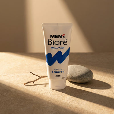 Biore Men's Micro Scrub Facial Cleanser 130g