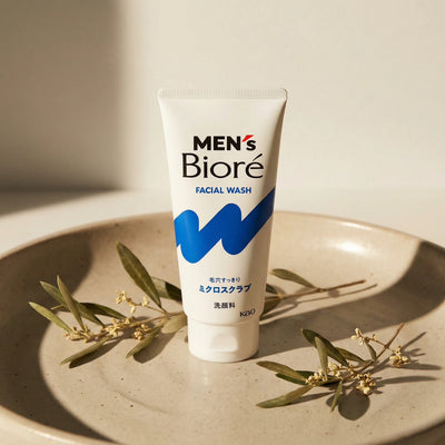 Biore Men's Micro Scrub Facial Cleanser 130g