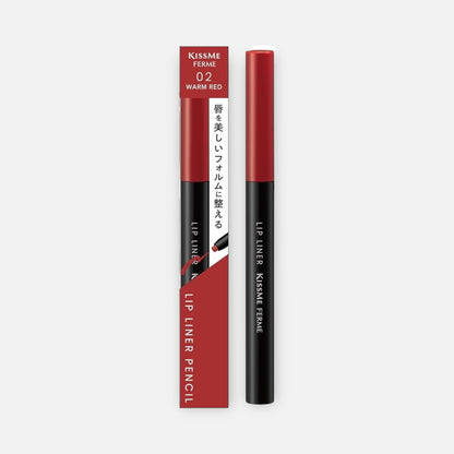 Kiss Me Ferme Lip Liner Pencil 0.18g (Various Shades)