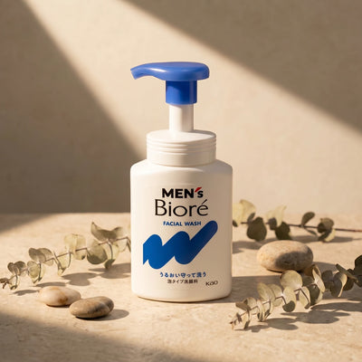 Biore Men's Clear Facial Foam Cleanser 150ml