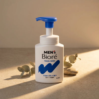 Biore Men's Clear Facial Foam Cleanser 150ml