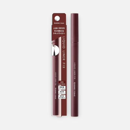 Kiss Me Ferme Liquid Liner Fix 0.4ml (Various Shades)