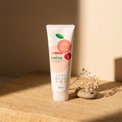 Kracie Naive Face Wash Foam Peach Leaf Extract 120g/180g