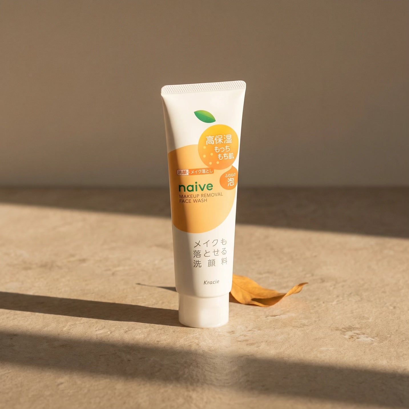 Kracie Naive Face Wash Foam Yuzu Ceramide 120g/180g