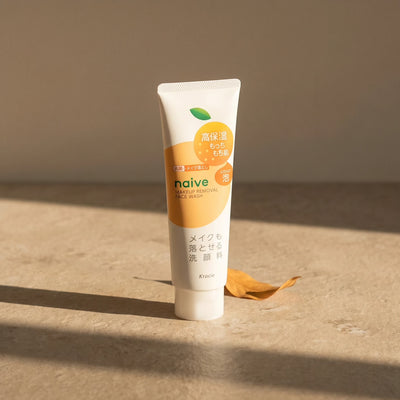 Kracie Naive Face Wash Foam Yuzu Ceramide 120g/180g