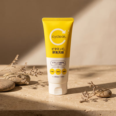 Kumano Cyclear Vitamin C Facial Wash Cream 130g
