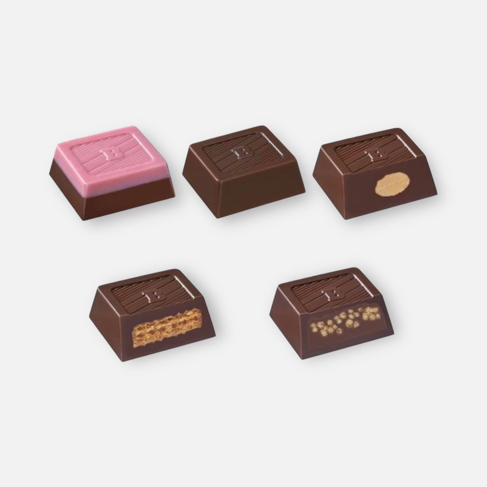 Bourbon Mini Bit Assorted Chocolate 102g