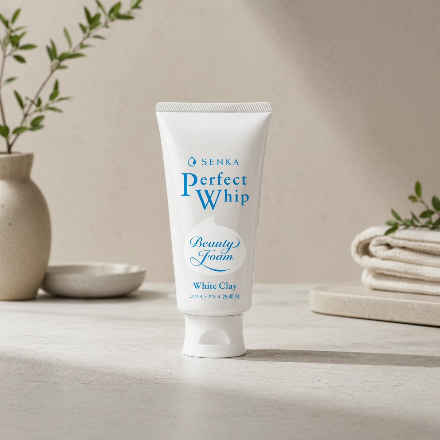 Shiseido Senka Perfect Whip White Clay Cleansing Foam 120g