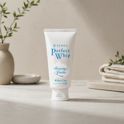 Shiseido Senka Perfect Whip White Clay Cleansing Foam 120g