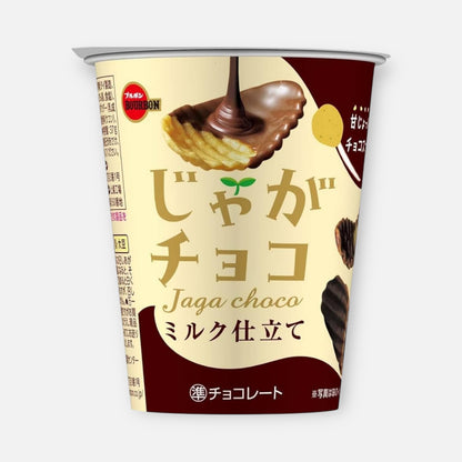 Bourbon Jaga Choco Chocolate Coated Potato Chips 37g