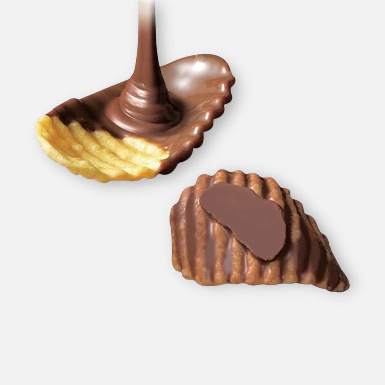 Bourbon Jaga Choco Chocolate Coated Potato Chips 37g