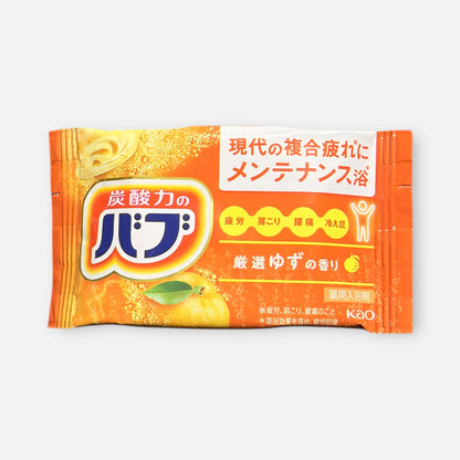 Kao Bub Aroma Bath Salt Bombs 40g (Various Scents)