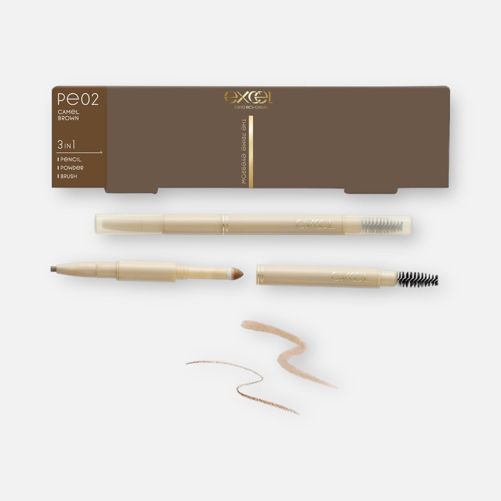 Excel The Prime Eyebrow (Various Shades)