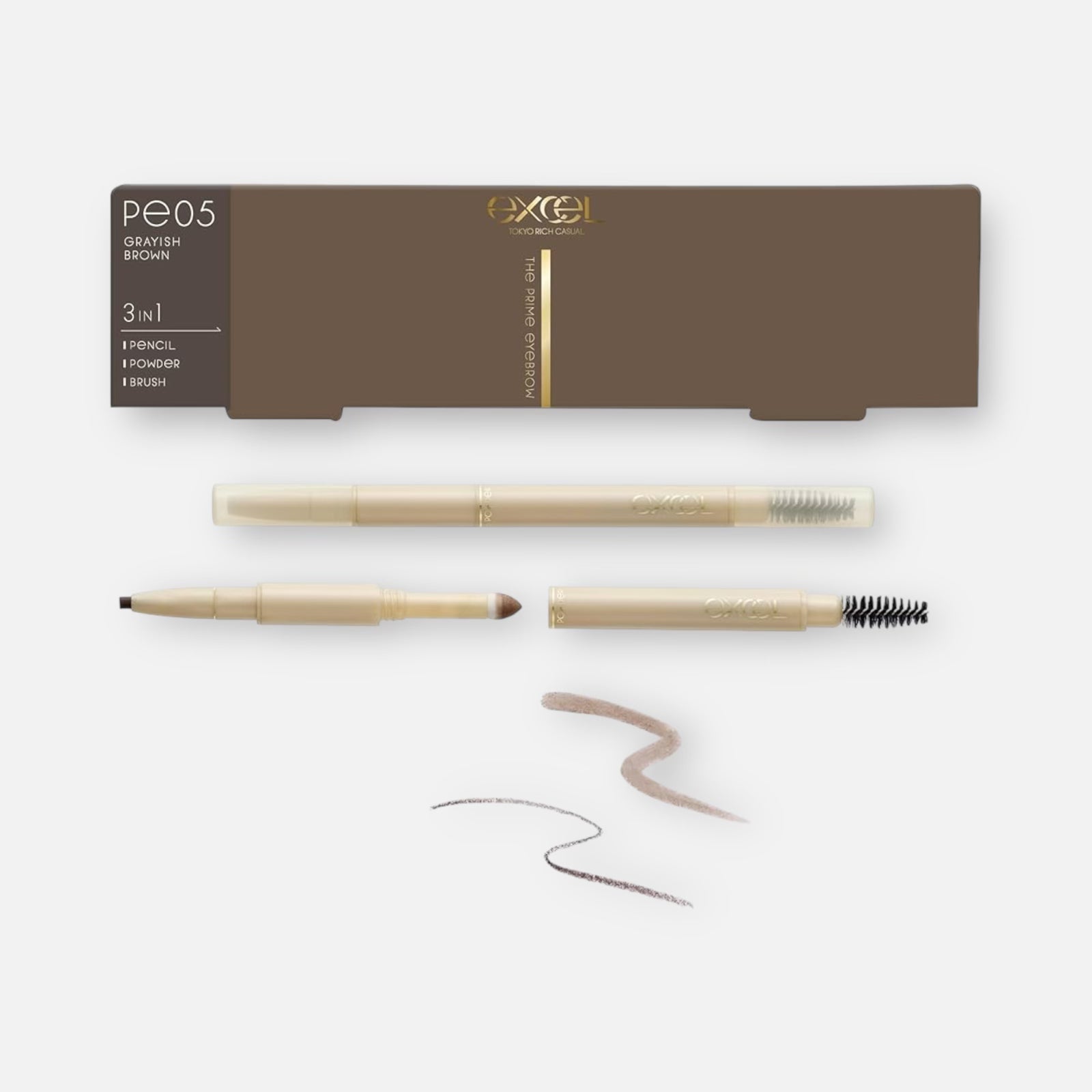 Excel The Prime Eyebrow (Various Shades)