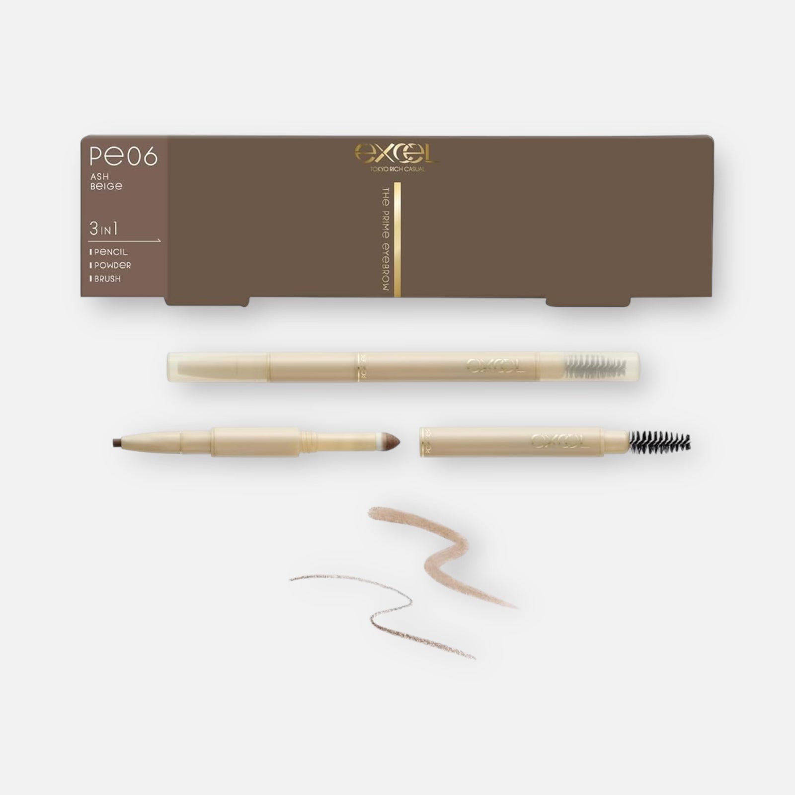 Excel The Prime Eyebrow (Various Shades)