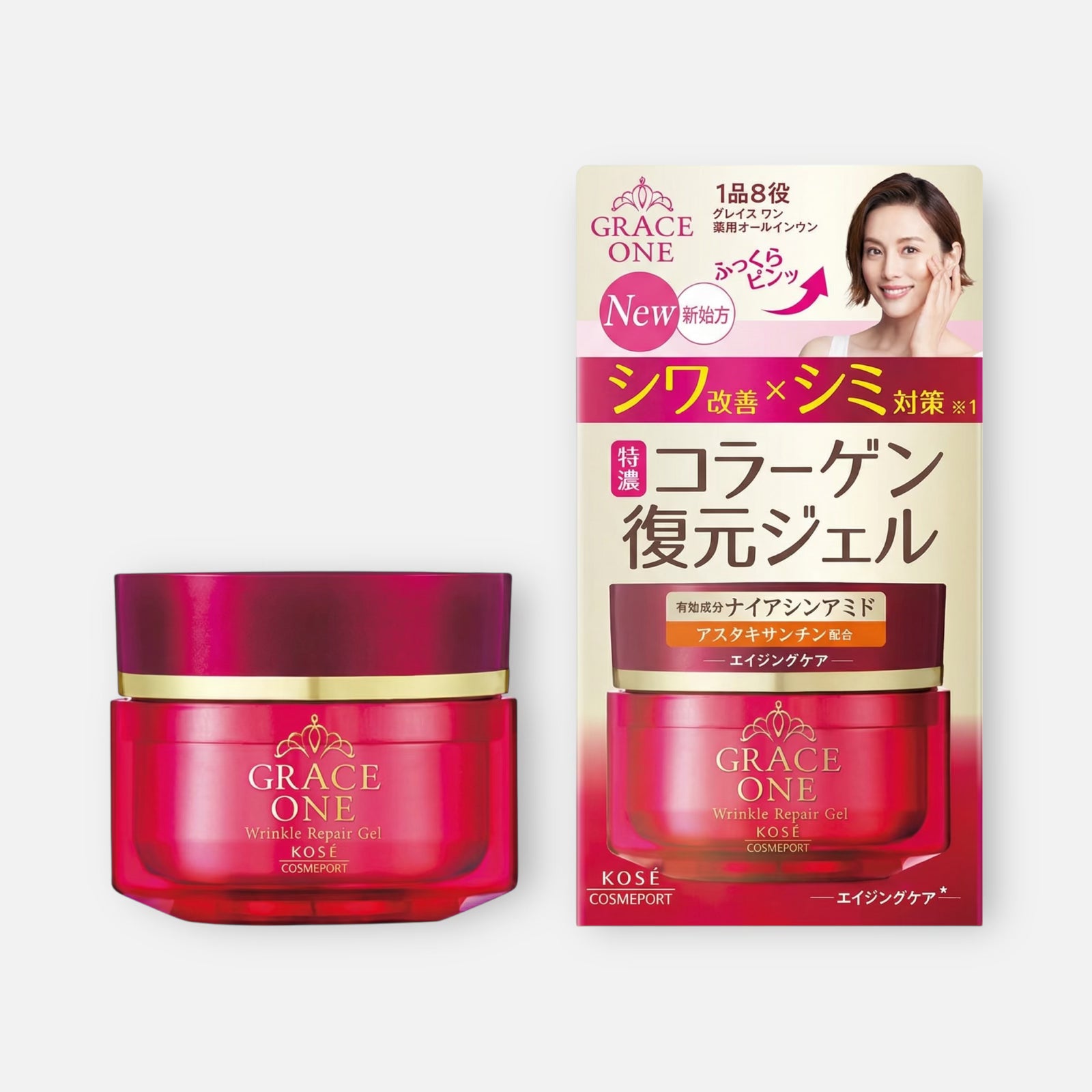 Kose Grace One Wrinkle Repair Gel Cream 100g