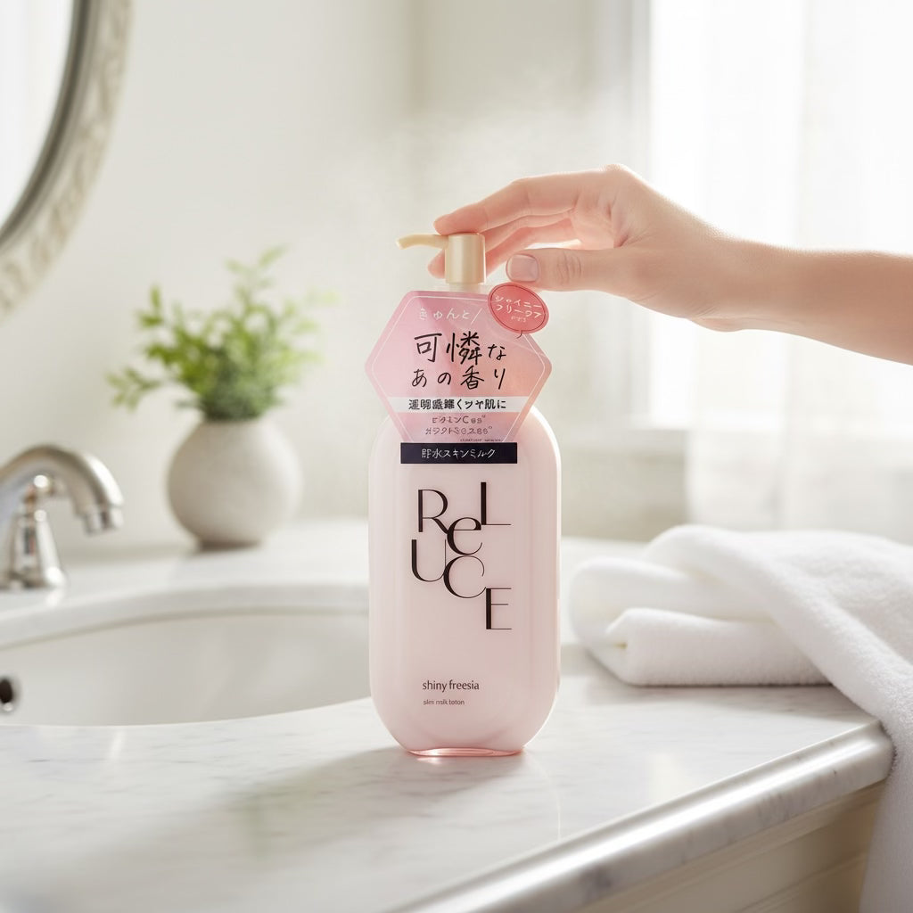 Reluce Skin Milk Lotion (Shiny Freesia) 300ml