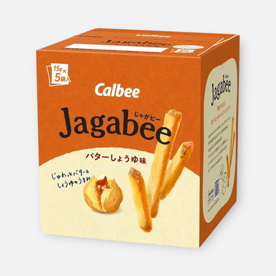 Calbee Jagabee (Soy Sauce & Butter) Potato Sticks 75g