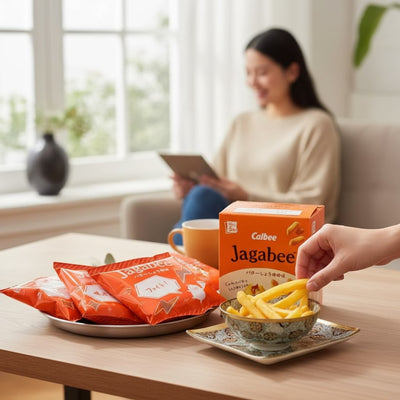 Calbee Jagabee (Soy Sauce & Butter) Potato Sticks 75g