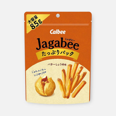 Calbee Jagabee Bag (Soy Sauce & Butter) Potato Sticks 85g