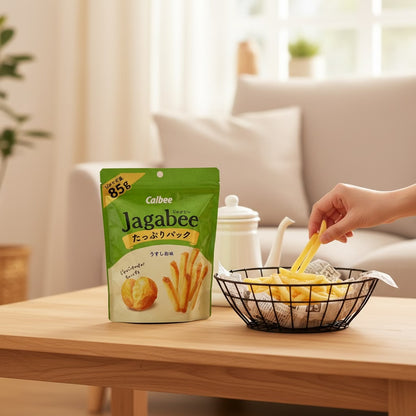 Calbee Jagabee Bag (Delicious Salt) Potato Sticks 85g
