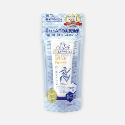 Reihaku Hatomugi Moisturizing UV Milky Gel 80g