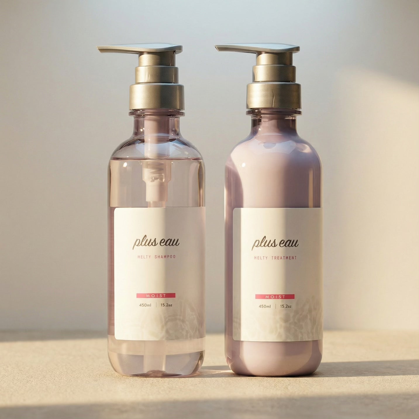 Plus Eau Melty Shampoo & Treatment Set 450ml Each