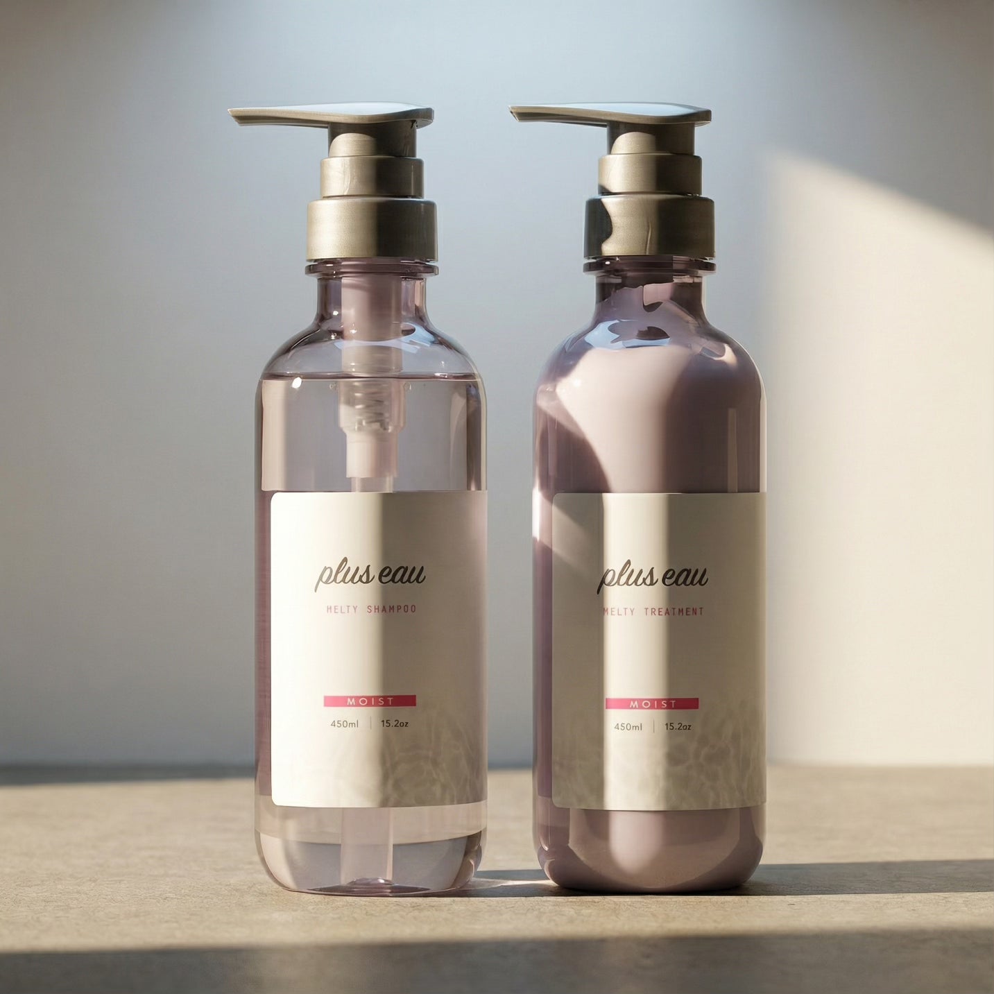 Plus Eau Melty Shampoo & Treatment Set 450ml Each