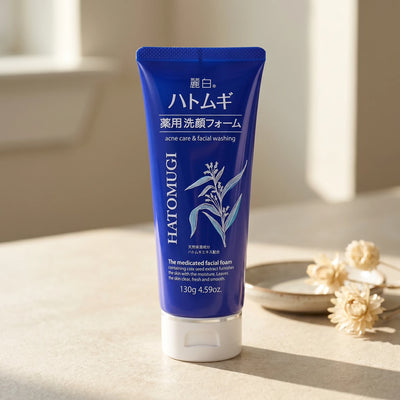 Reihaku Hatomugi Acne Care Facial Cleanser 130g