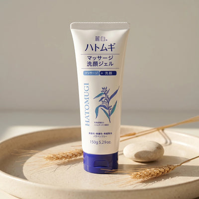 Reihaku Hatomugi Massage Gel Facial Cleanser 150g