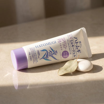 Reihaku Hatomugi Moisturizing Tone Up UV Milky Gel 70g
