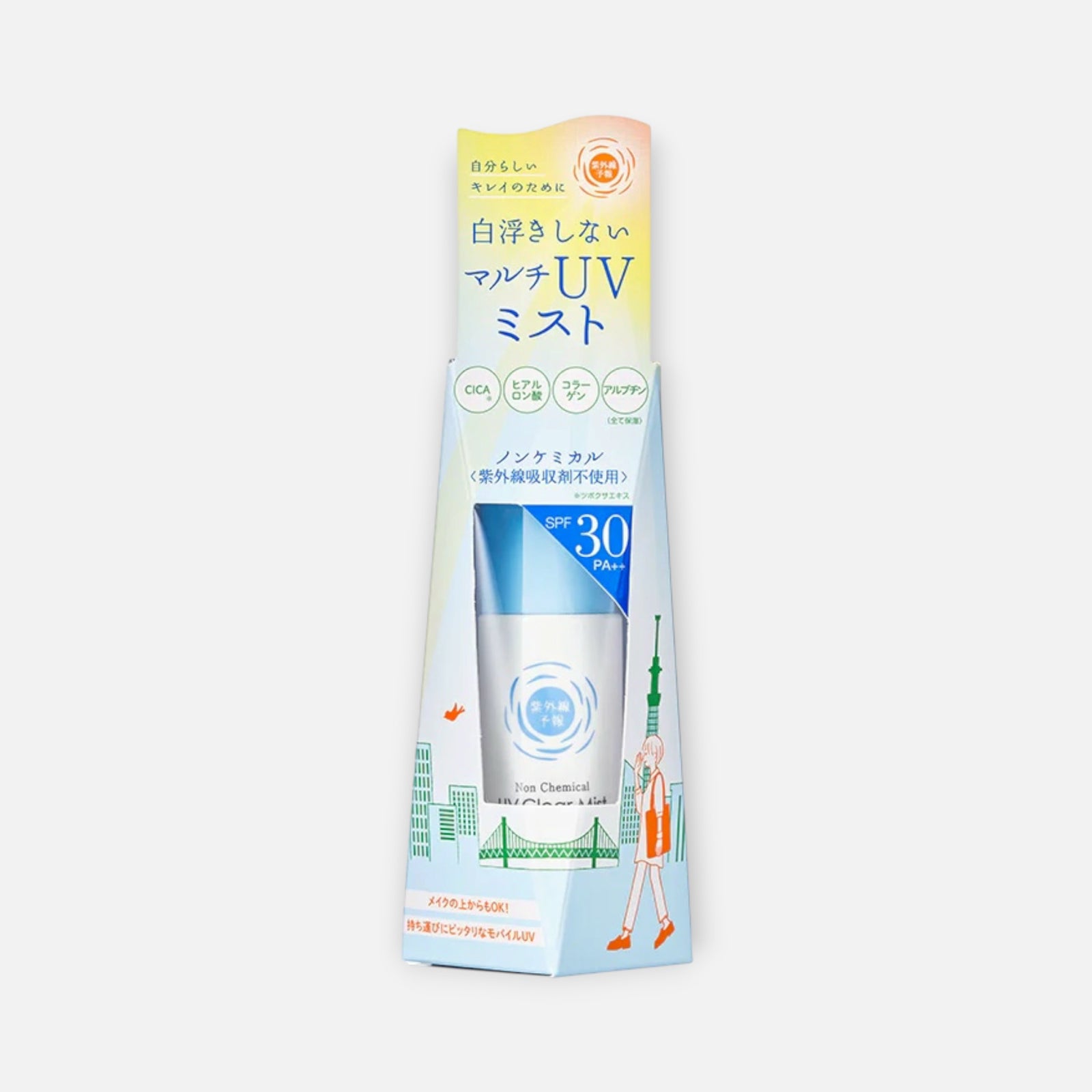Shigaisen Yohou Non Chemical Sensitive Skin UV Clear Mist SPF30 PA++ 30ml