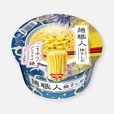 Nissin Foods Menshokunin Yuzu Salt Ramen 76g