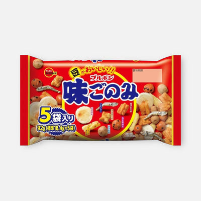 Bourbon Aji-Gonomi Mixed Japanese Snacks 92g