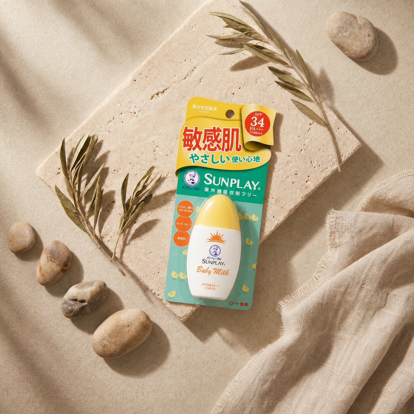 Mentholatum Sunplay Baby Milk SPF34 PA+++ 30g