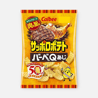 Calbee Sapporo Potato Barbecue Flavor 72g