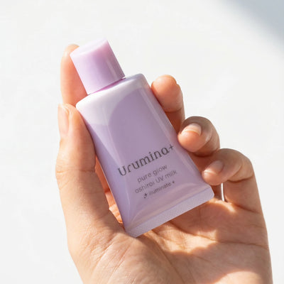 Kose Urumina + Pure Glow Oshiroi UV Milk (Lavender) 35g
