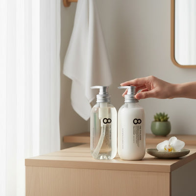 8 The Thalasso Cleansing Repair & Moist Shampoo and Treatment Set (475ml Each)