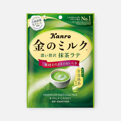 Kanro Golden Milk Uji Matcha Latte Candy 61g