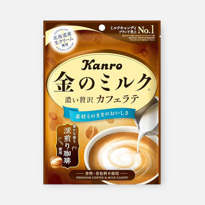 Kanro Golden Milk Cafe Latte Candy 61g
