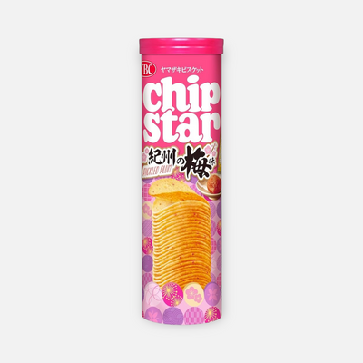 YBC Chip Star Kishu Ume Potato Chips 105g