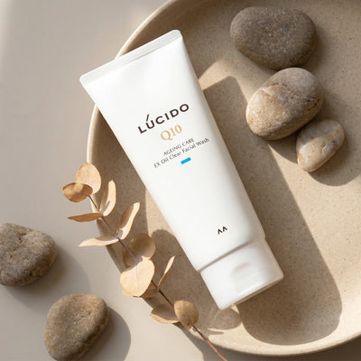 Lucido Q10 Ageing Care EX Oil Clear Facial Wash for Men 130g