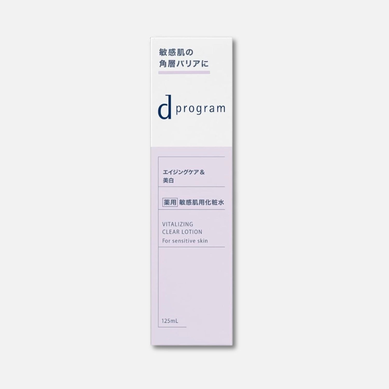 Shiseido D Program Vitalizing Clear Lotion 125ml