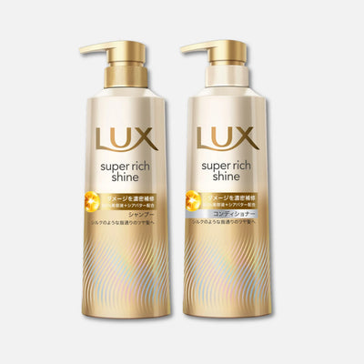 Lux Japan Super Rich Shine Damage Repair Shampoo & Conditioner 400ml Each