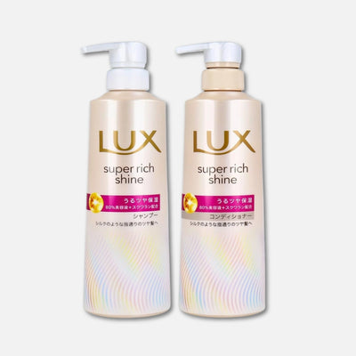 Lux Japan Super Rich Shine Moisture Shampoo & Conditioner 400ml Each
