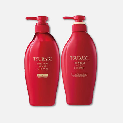 Tsubaki Premium Moist Set (450ml Each)